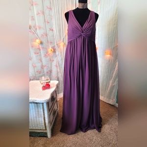 💜 Plum Empress Dress sz 10💜